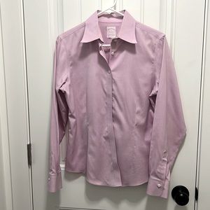 Brooks Brothers Lavender Slim Fit Button Up